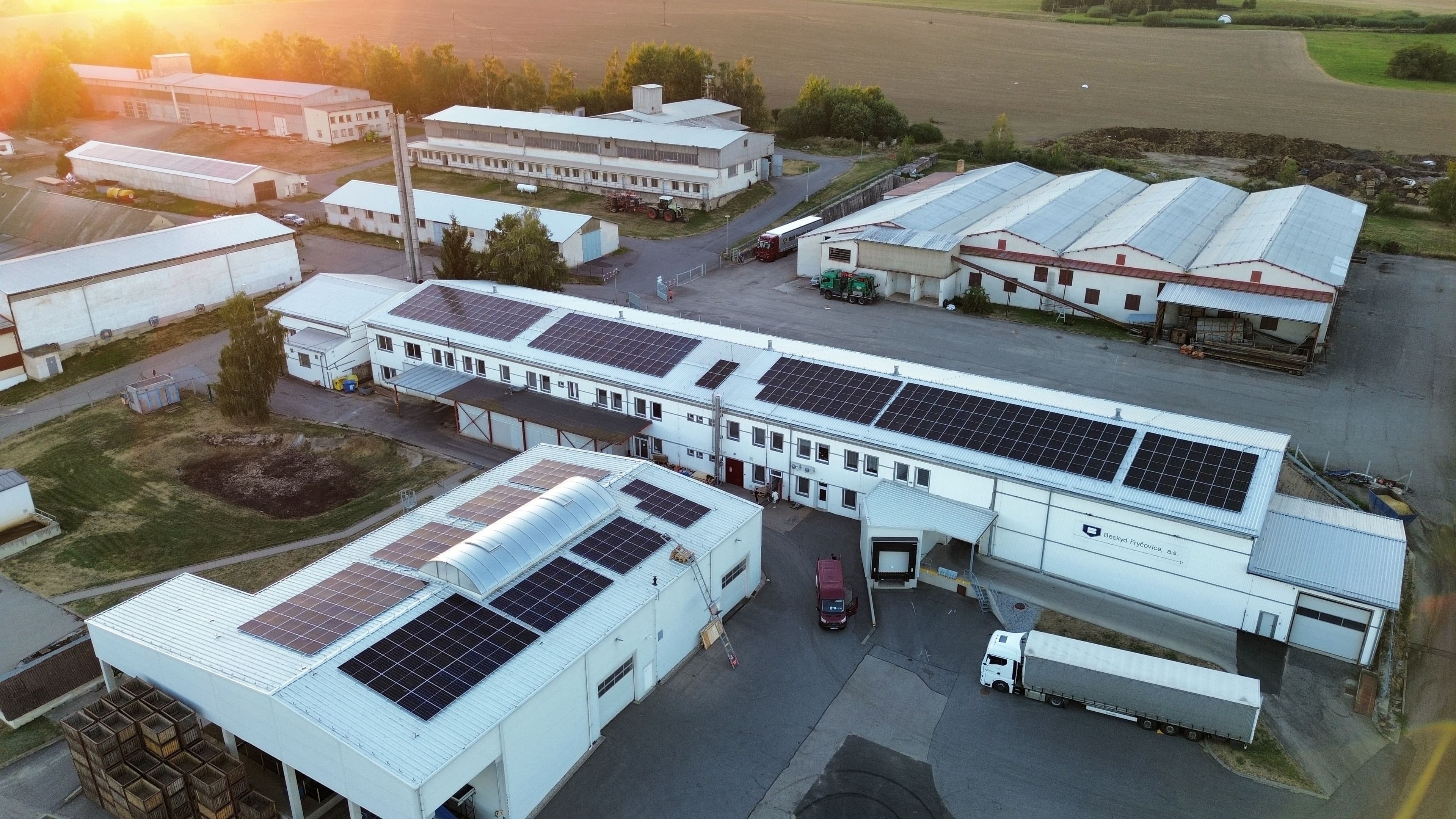 Montáž FVE 191,58 kWp