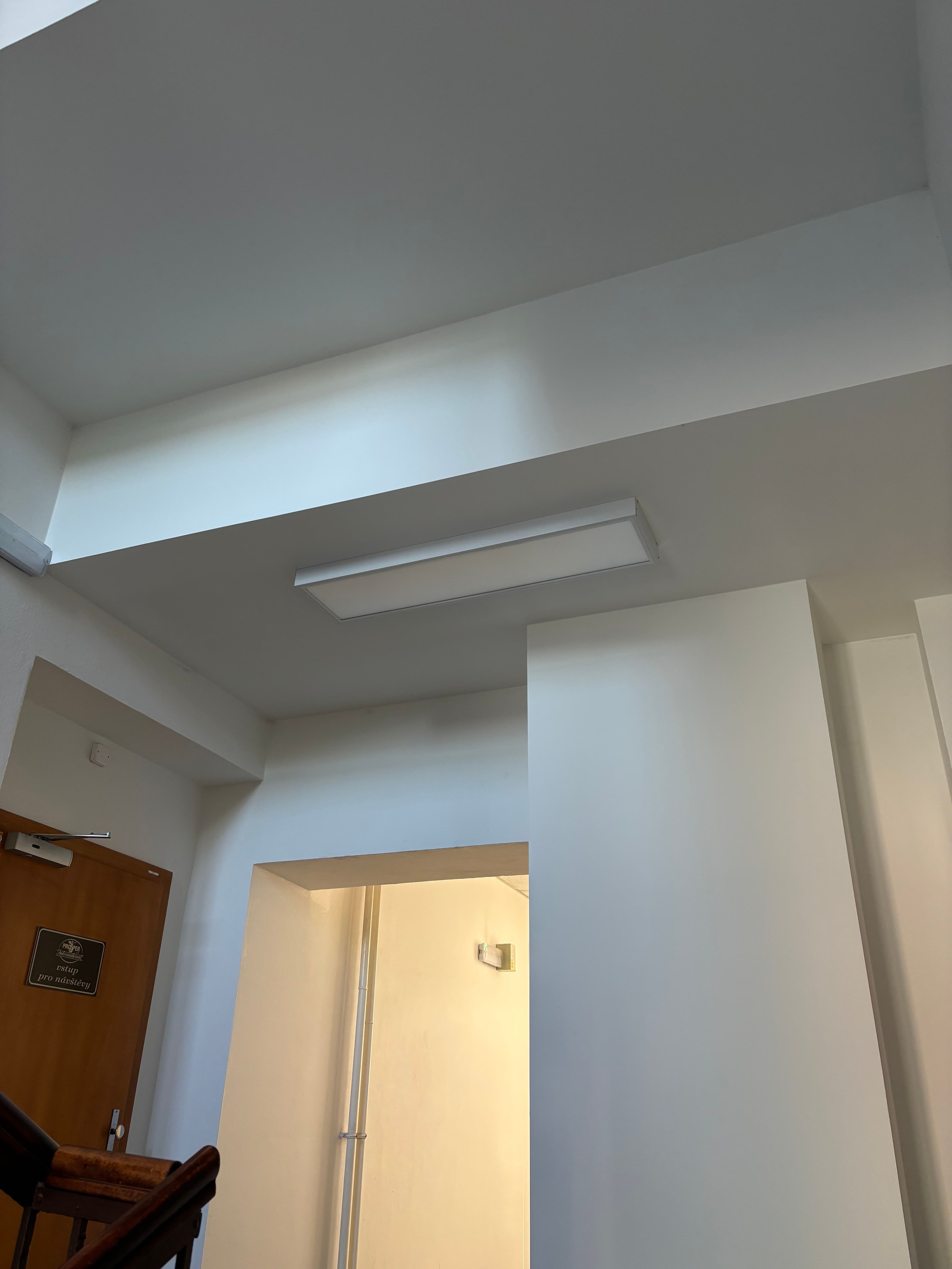Modernizace osvětlení schodiště
